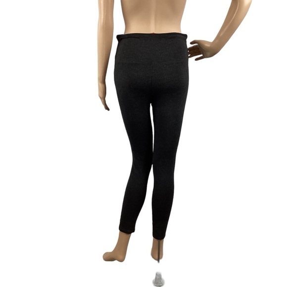 Spanx Ready to Wow Heathered Ponte Leggings Size M Charcoal Gray - Picture 5 of 7